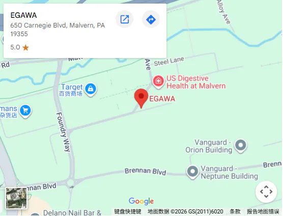 Location, 650 Carnegie Blvd, Malvern, PA 19355